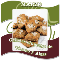 Galletas crujientes de Sésamo y Algas - marzo200