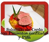 Solomillodecerdoconpimientos