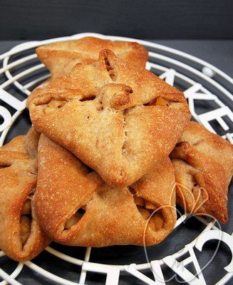 Tartaletas rústicas de manzana y canela (con masa madre) (