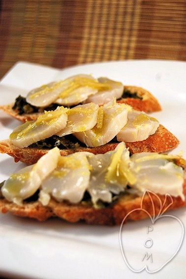 Pintxo de algas y vieiras (18)