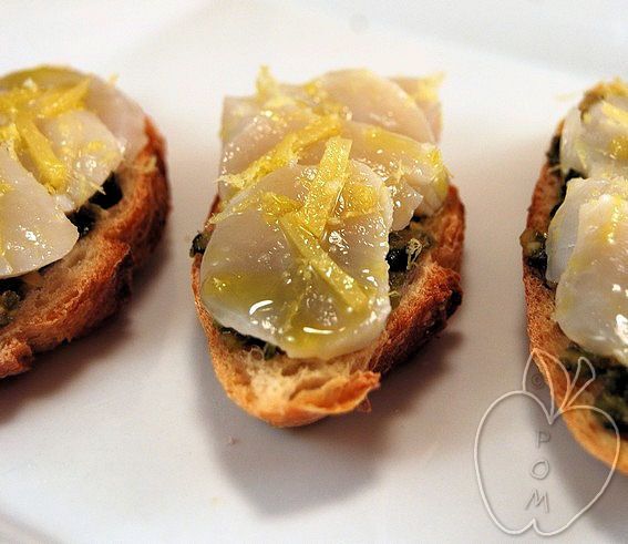 Pintxo de algas y vieiras (8)