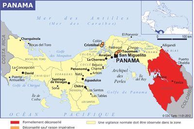 Le rédacteur chargé de la page "sécurité" du Quai d'Orsay serait-il lecteur  de sagapanama.fr ? - sagapanama - Le blog du voyage au Panama