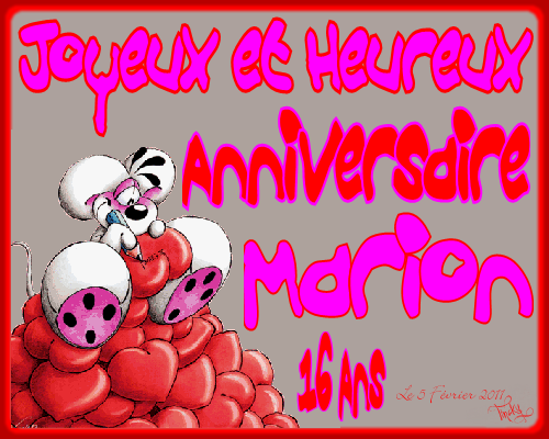 Joyeux Heureux Anniversaire Marion Joyeux Heureux Joyeux Heureux Anniversaire Marion Joyeux Heureux