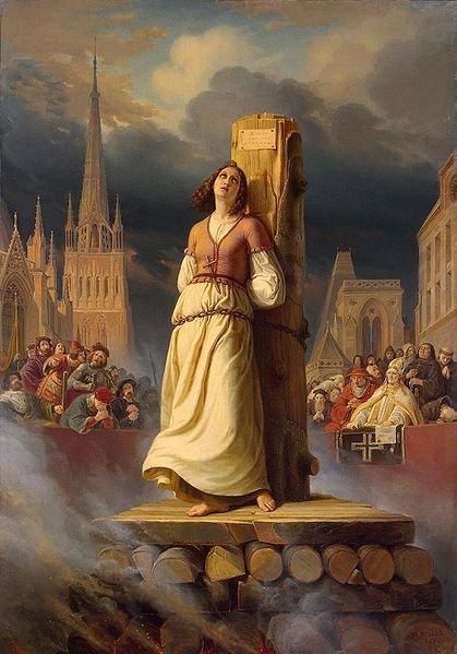 Stilke Hermann Anton - Joan of Arc%27s Death at the Stake