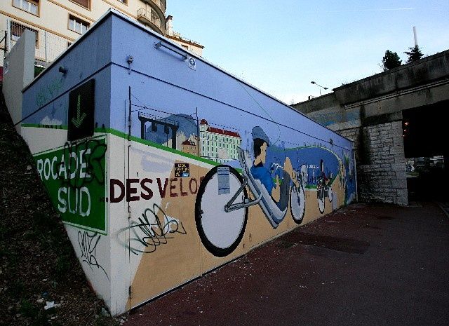38 - Grenoble - Direction pour vélos