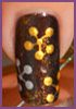 nail art floconneux - vi
