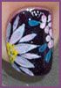 acrylic painting nail art-vi