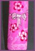 capsule nail art acrylique rose-vi
