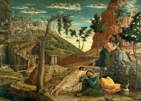 Andrea Mantegna Prière au jardin des oliviers