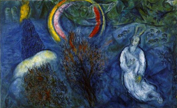 Chagall Moise Buisson Ardent