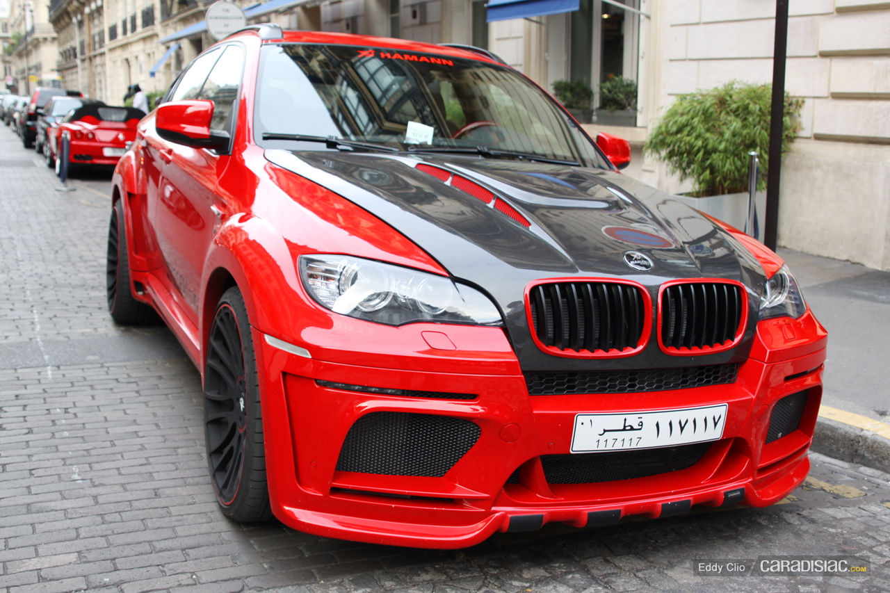 BMW x6 e71 красный