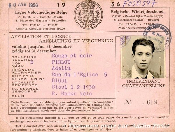 Licence ind. 1956