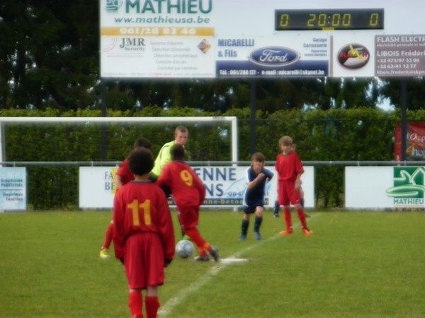 Lors d'un match à Houfalize.