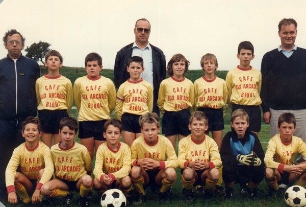 Les minimes 1987-1988.