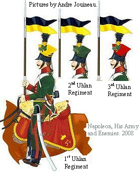 Austrian 1st 2nd 3rd Uhlan Regiment