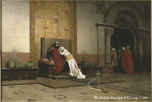 jean-paul laurent-l'excommunication de robert le pieux-1875