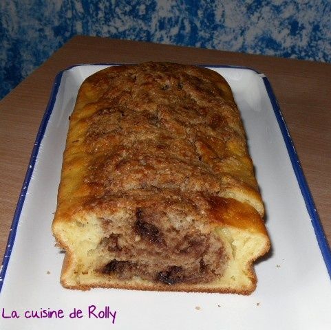 cake nutella fleur d'oranger