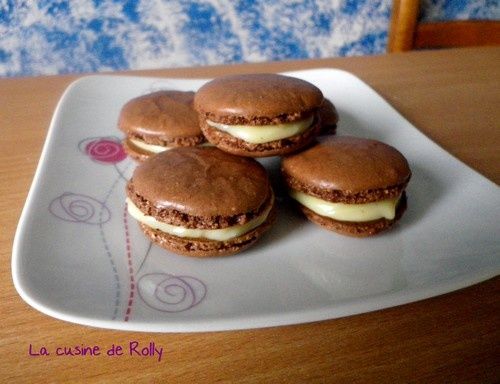macarons choc blanc feve tonka