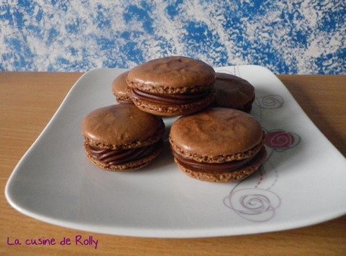 macarons choco marrons