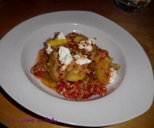 quinoa aux légumes