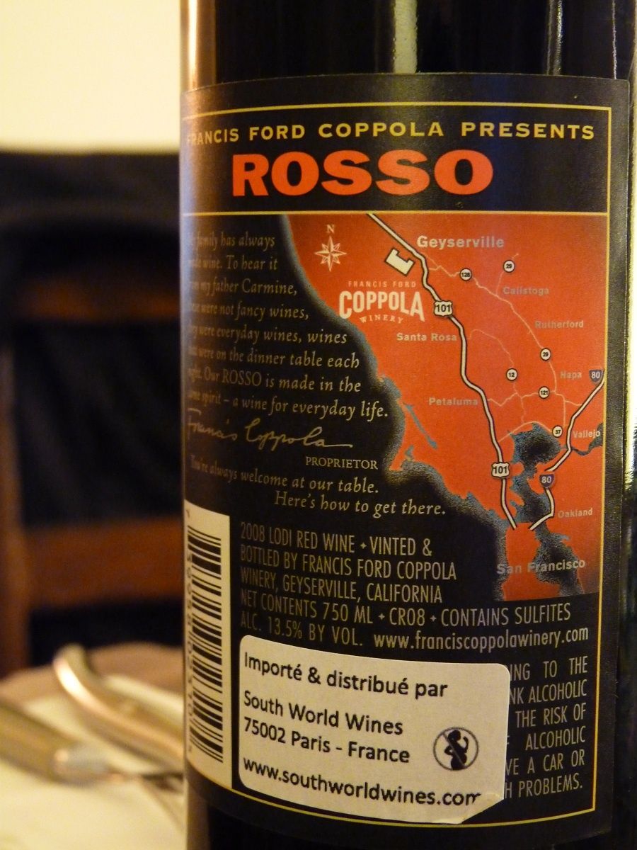 Francis ford coppola shiraz 2008 #9