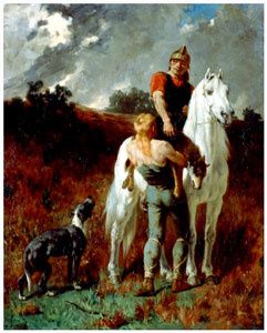 Evariste_Luminais-_1906-_Gaulois_revenant_de_la_chasse-_hui.jpg