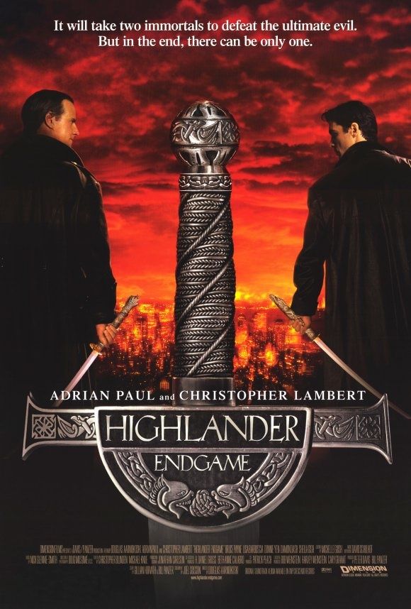 Highlander Endgame - affiche