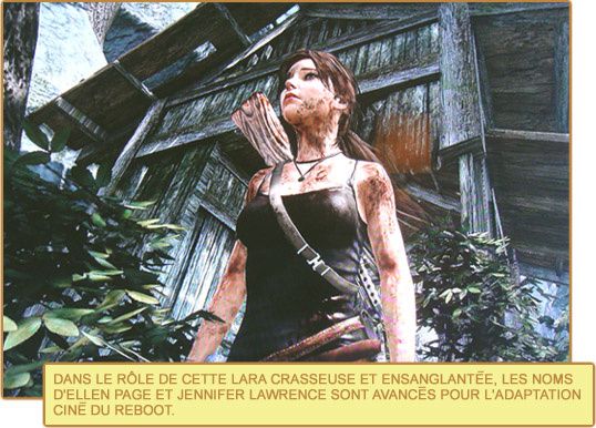 Tomb Raider Lara adaptation ciné rebooot