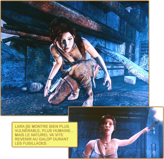 Tomb Raider lara vulnérable