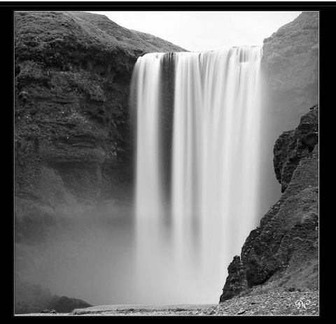 Islande Noir&Blanc