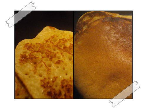 Pancakes écossais comparaison