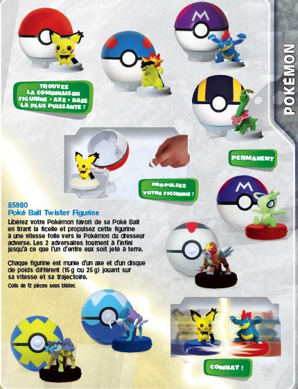 Pokeball Twister Bandai lance les toupies Pokemon Toupies Infos