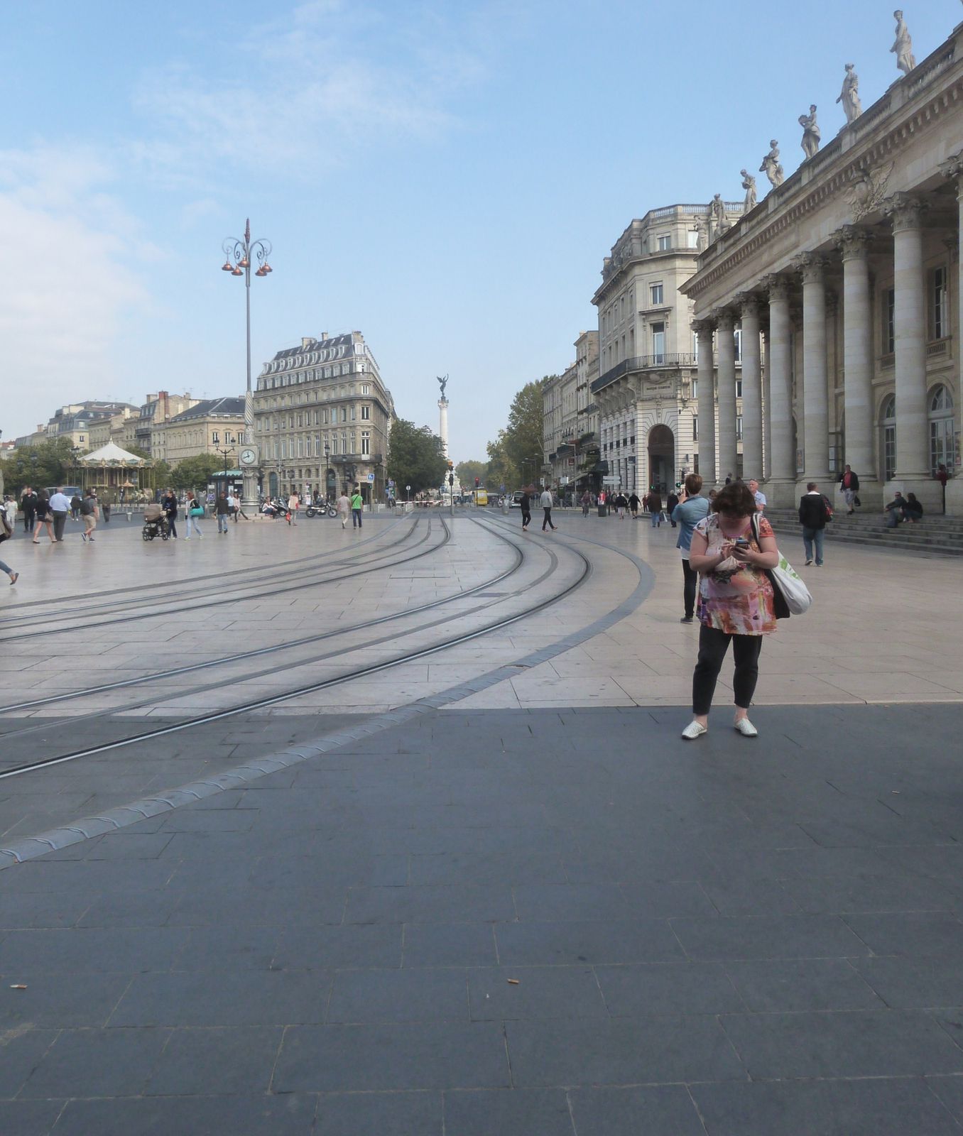 Septembre 2014, musée des beaux-arts, Bordeaux : Morgane, Redi, Raju