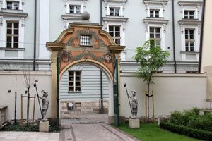 Collegium maius cracovie porte accès