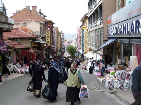Ankara - rue commerçante