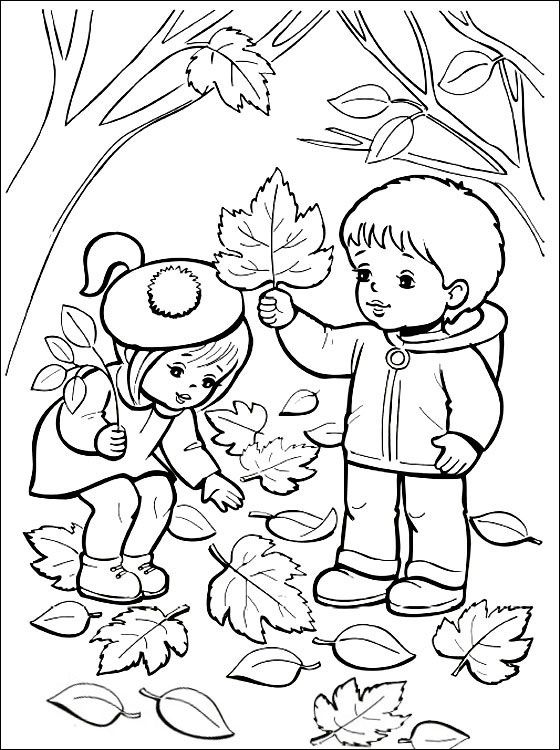 Coloriages d Automne Le Blog de Jackie article coloriages d automne