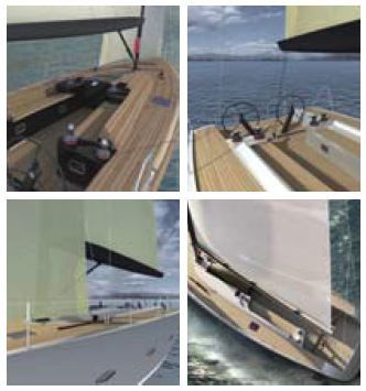 differentes vues du voilier Ionic 48 sur ActuNautique.com le quotidien d information de la plaisance et du nautisme