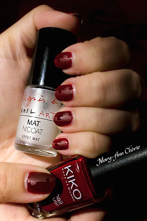 mat-and-glossy-nailart
