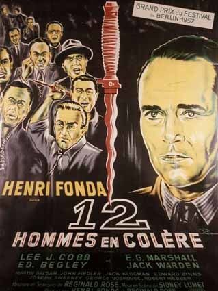 1é hommes en colère - Affiche