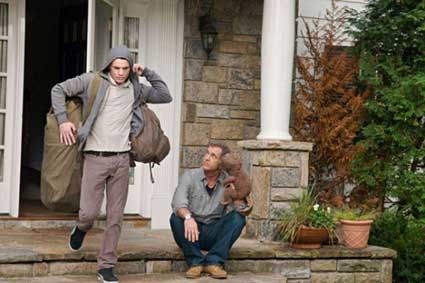 Anton Yelchin et Mel Gibson