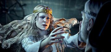 Queen Wealhtheow (voiced by Robin Wright Penn ) in Paramount Pictures' Beowulf