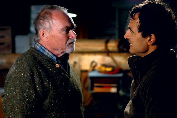 Pierre Vaneck et Albert Dupontel. Studio Canal