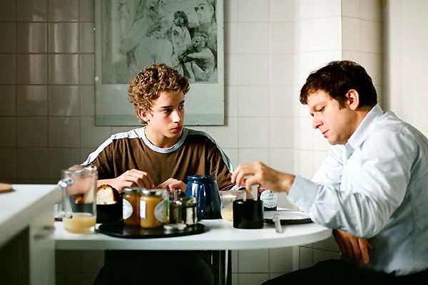 Jonas Bloquet et Jonathan Zaccaï. Haut et Court
