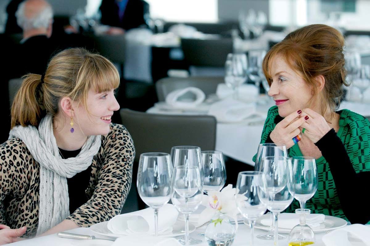 Lolita Chammah et Isabelle Huppert. Jérôme Prébois