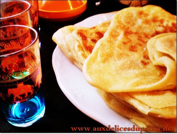 Msemen Crêpes Feuilletées Arabes مسمن