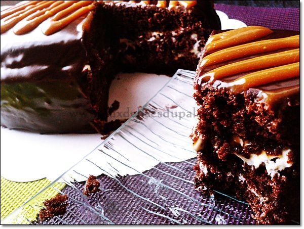 Gâteau Façon Snickers