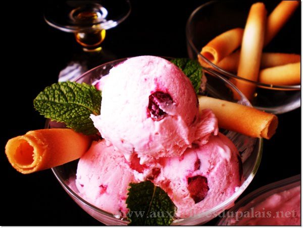 recette glace sans sorbetière au yaourt facile