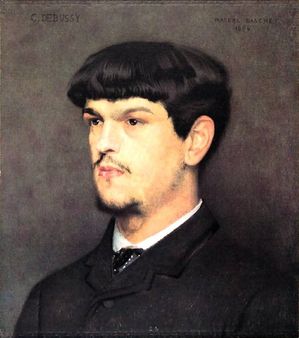 1 French composer Claude Debussy (1862-1918) by Marcel Baschet (1862-1