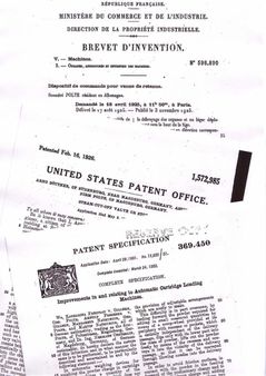 1 Drei internationale Patente der Firma Polte OHG | Source | Author Ni