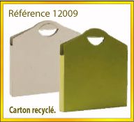 Vign mallette carton recycle ref 12009